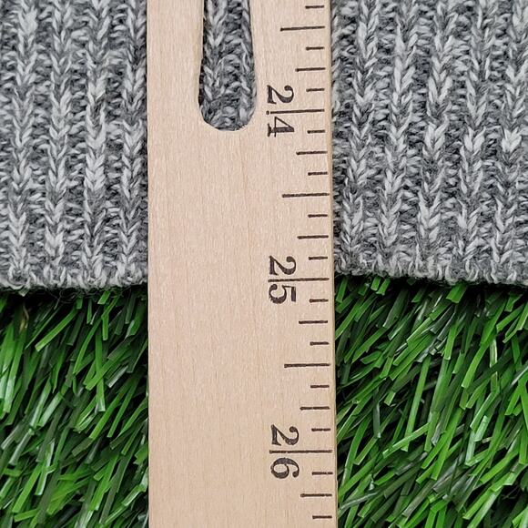 Vintage 90s Jantzen MOD Sweater Large 22x25 Gray - Picture 6 of 10